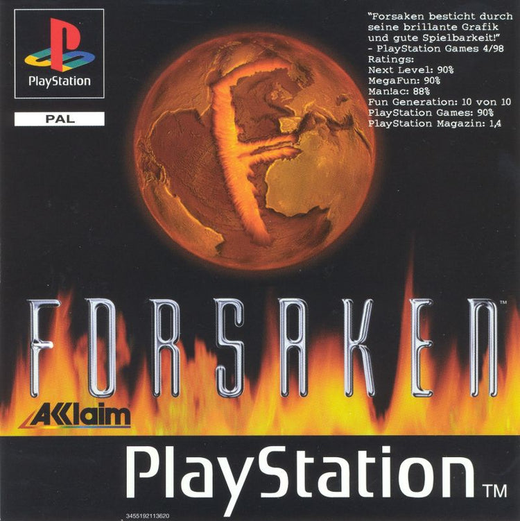 Forsaken - PS1 Game