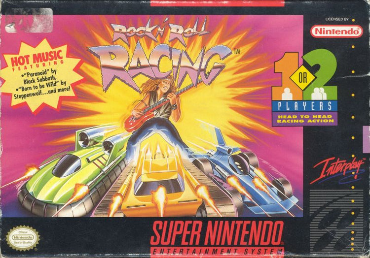 Rock 'n Roll Racing - SNES Game