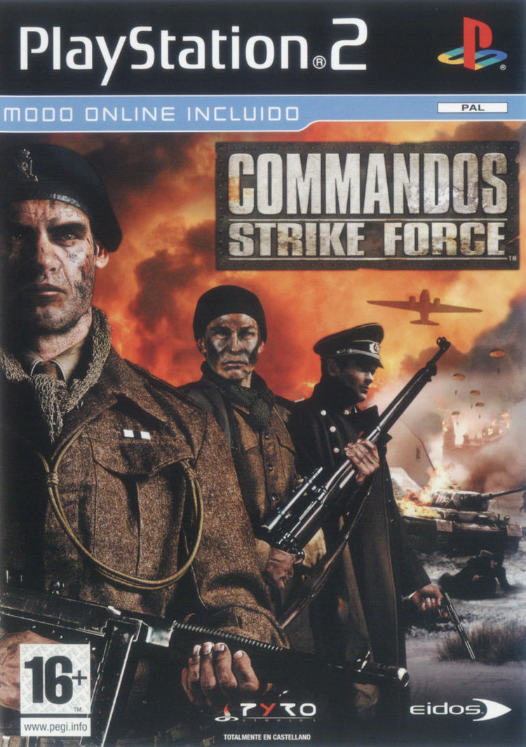 Commandos Strike Force - PS2 Game