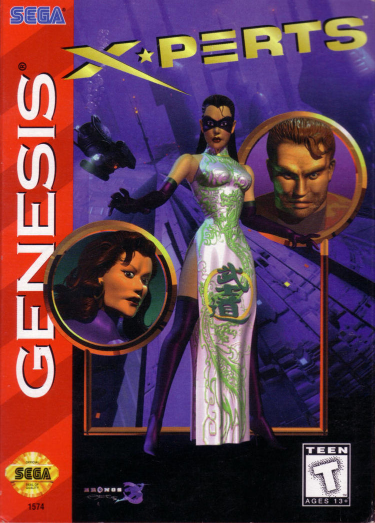 X-Perts - Sega Genesis Game