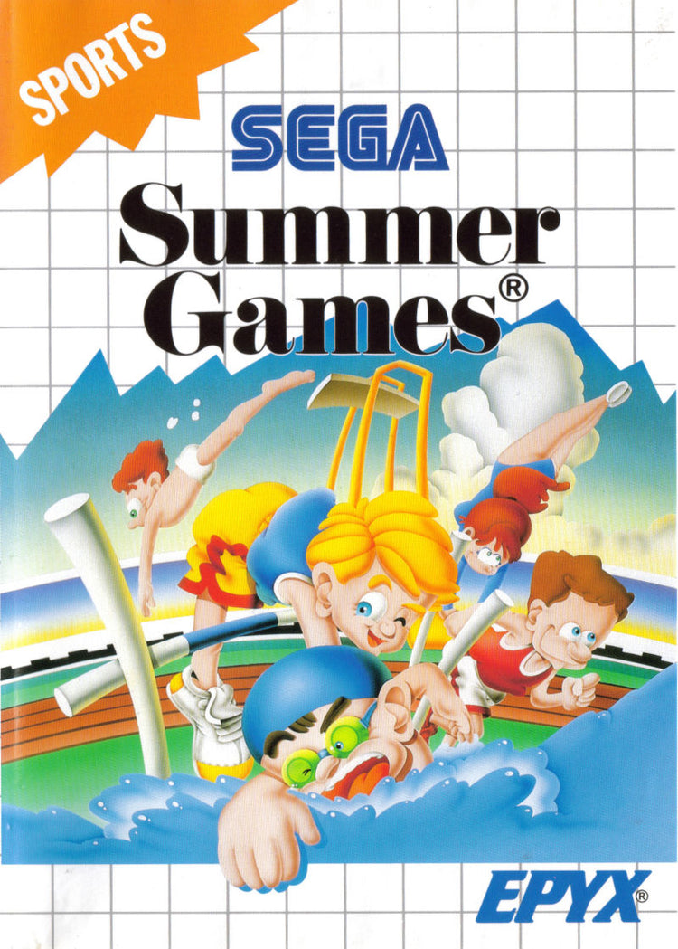 Summer Games - Sega Master System Game