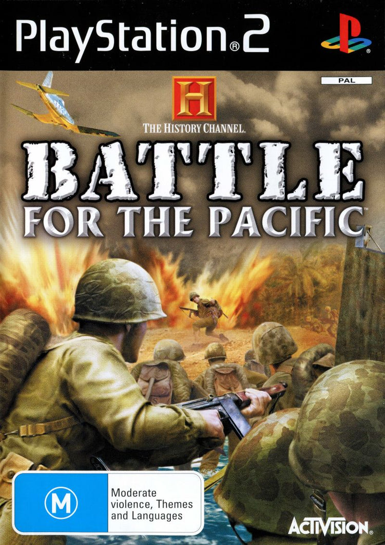 History Channel Battle For the Pacific - PS2 Game