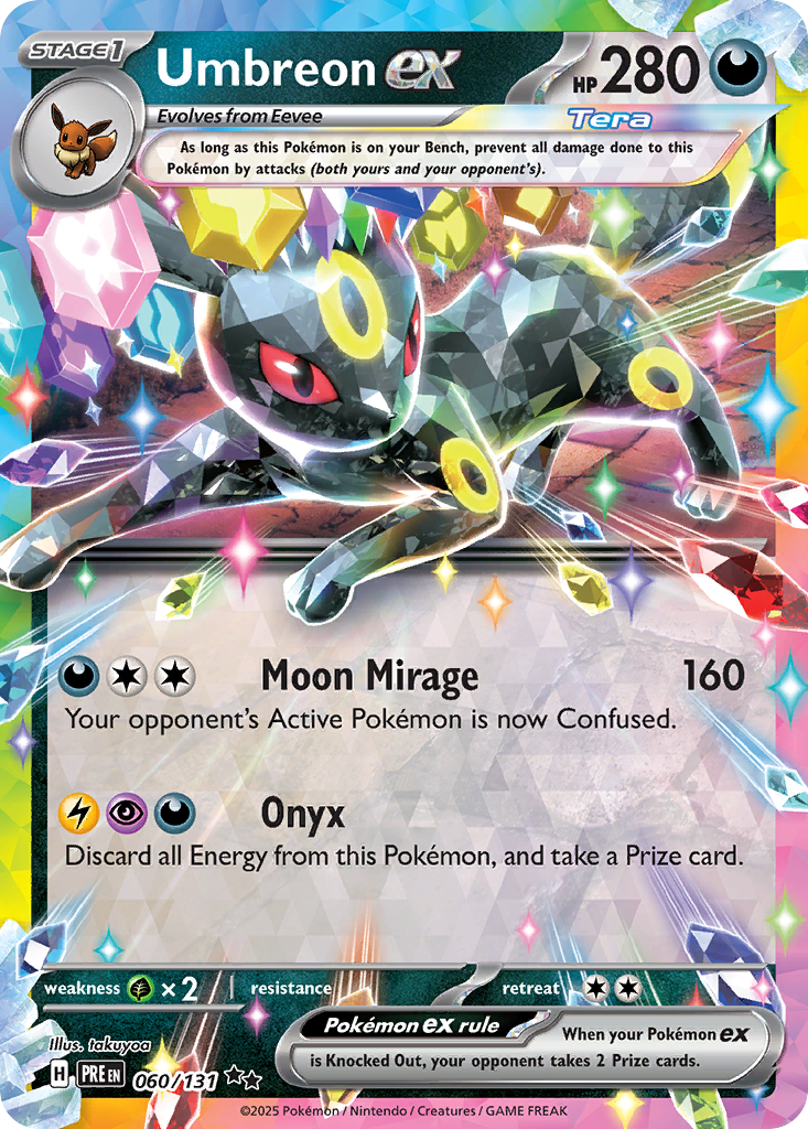Umbreon ex (60/131) - Prismatic Evolutions