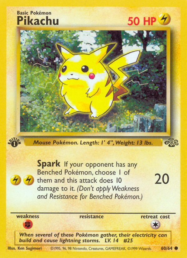Pikachu (60/64) - Jungle