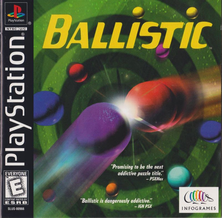 Ballistic - PS1 Game