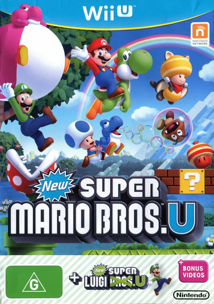New Super Mario Bros. U + New Super Luigi U - Wii U Game