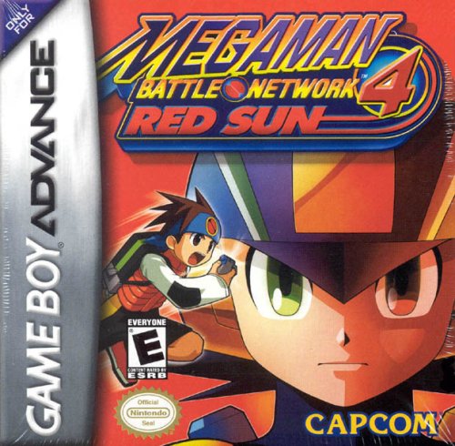 Mega Man Battle Network 4 Red Sun - GBA Game