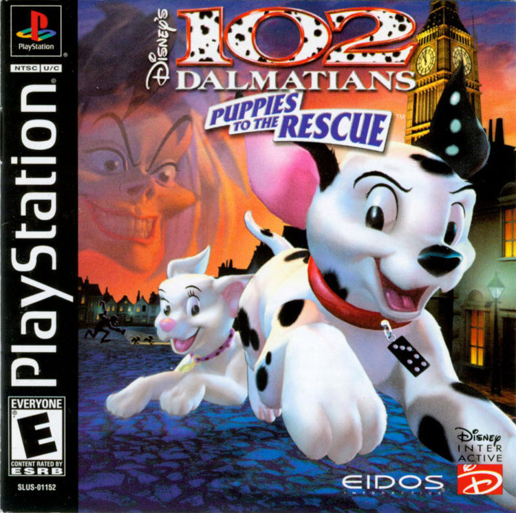 102 Dalmatians Puppies to the Rescue - PS1 Game