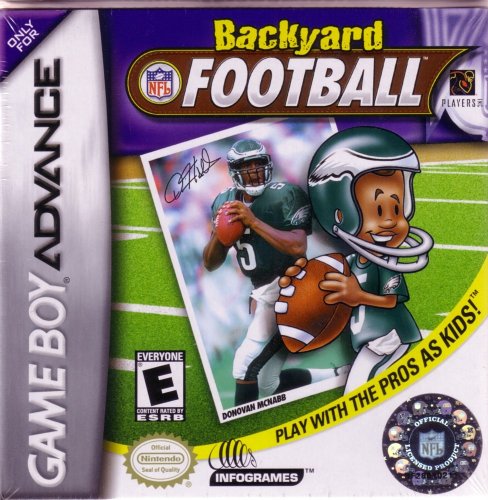 Backyard Football - GBA Game