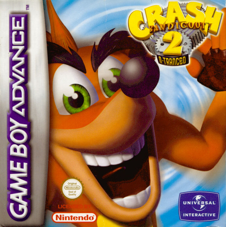 Crash Bandicoot 2 N-tranced - GBA Game