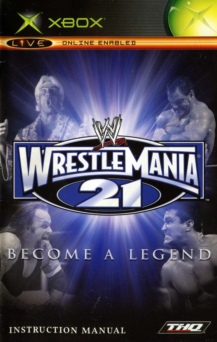 WWE Wrestlemania 21 - Xbox Game