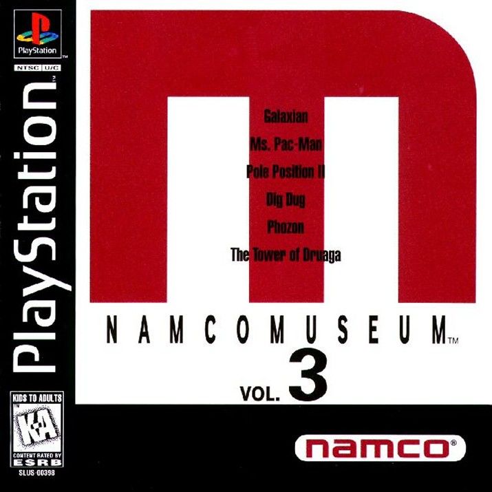 Namco Museum Volume 3 - PS1 Game