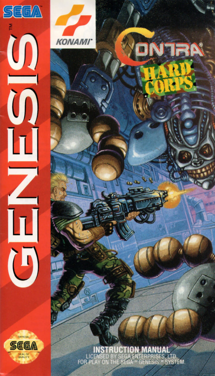 Contra Hard Corps - Sega Genesis Game