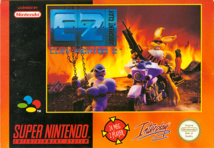 ClayFighter 2 Judgment Clay - SNES Game