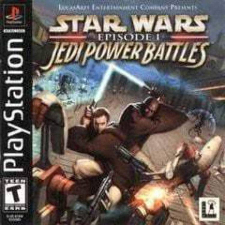 Star Wars Episode I Jedi Power Battles - PS1 Game