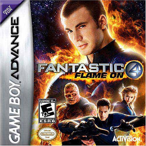 Fantastic 4 Flame On - GBA Game