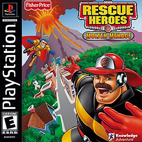 Rescue Heroes Molten Menace - PS1 Game