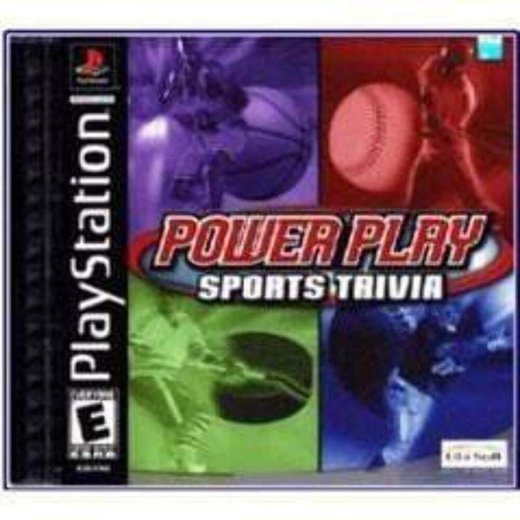 Power Play Sports Trivia - PS1 Game
