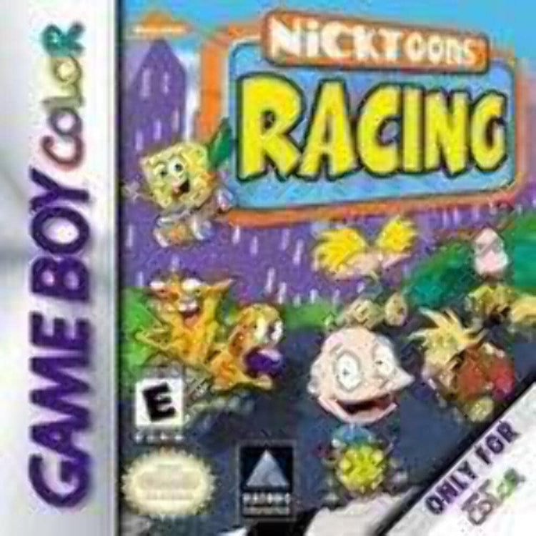 Nicktoons Racing - Gameboy Color Game