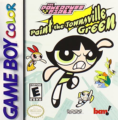 Powerpuff Girls Paint the Townsville Green - Gameboy Color Game