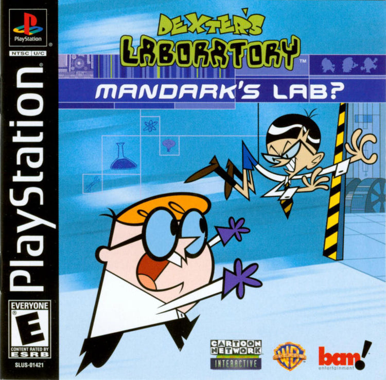Dexter's Laboratory Mandark's Lab - PS1 Game