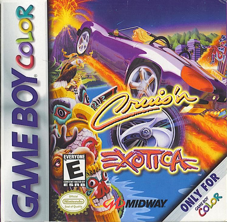 Cruis'n Exotica - Gameboy Color Game