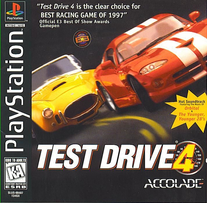 Test Drive 4 - PS1 Game
