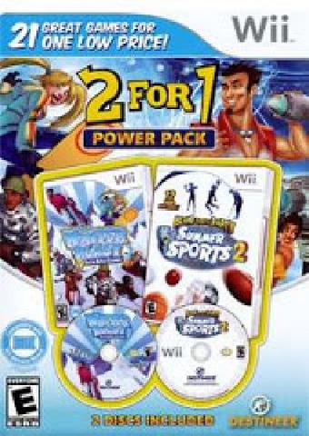 2 for 1 Power Pack Winter Blast & Summer Sports 2 - Wii Game