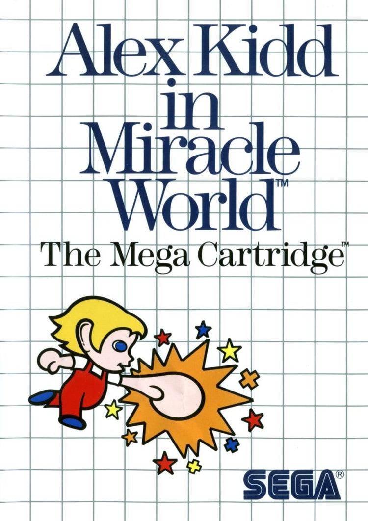 Alex Kidd in Miracle World - Sega Master System Game