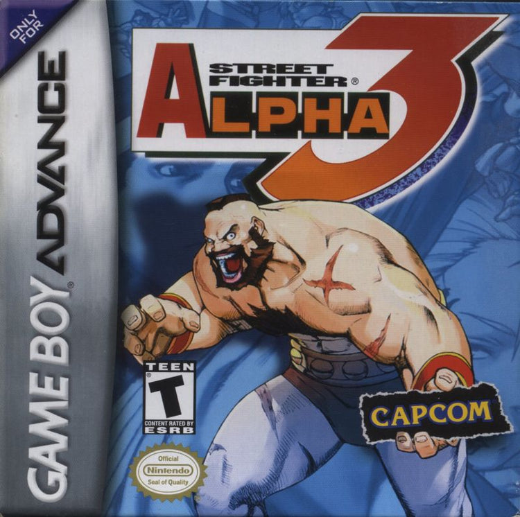Street Fighter Alpha 3 - GBA Game