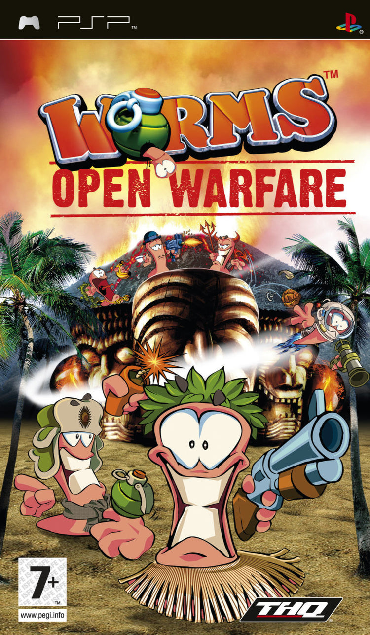 Worms Open Warfare - PSP Game
