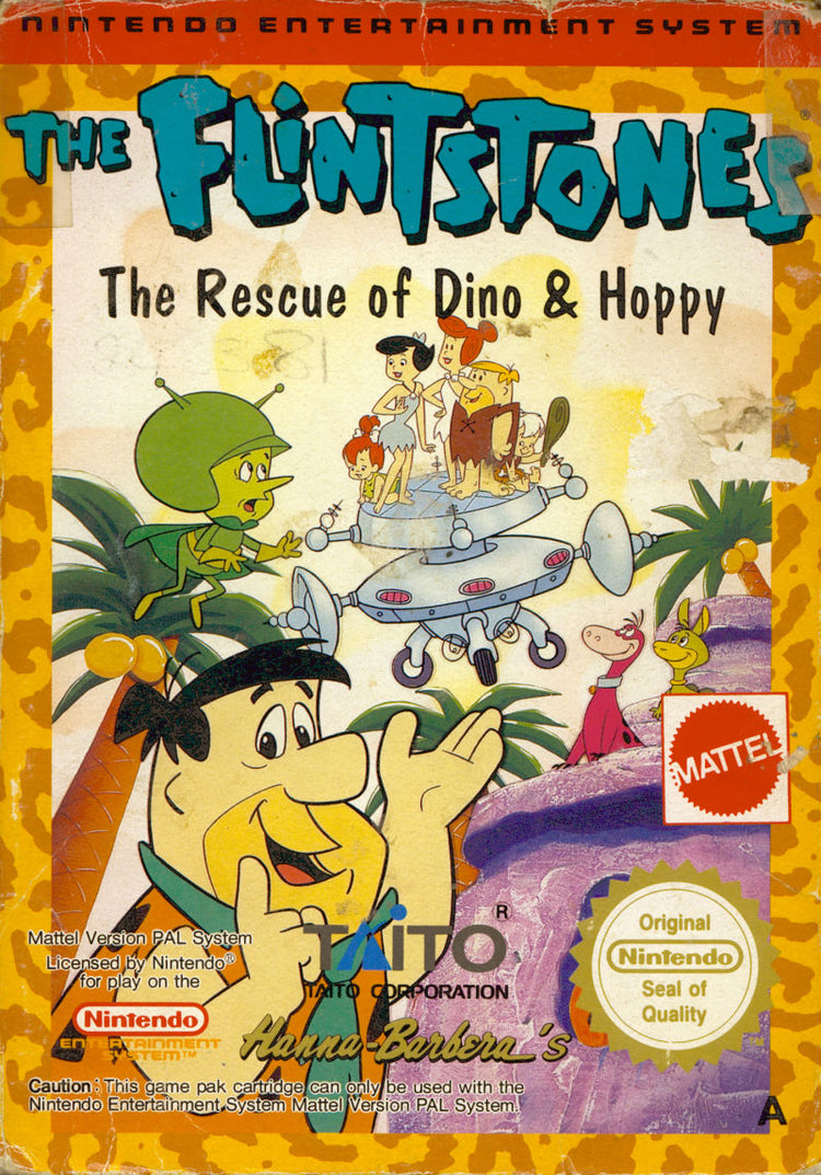 Flintstones The Rescue of Dino and Hoppy - NES Game
