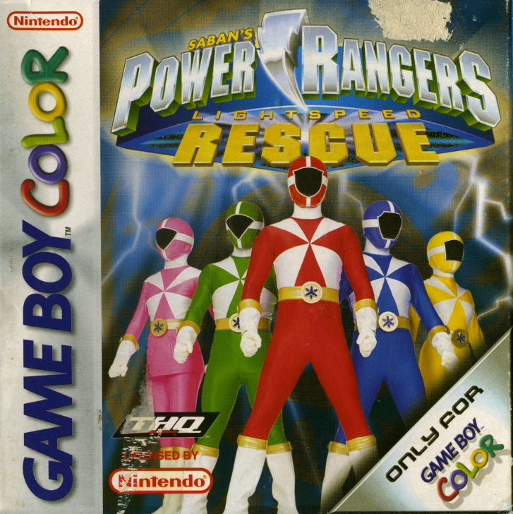 Power Rangers Lightspeed Rescue - Gameboy Color Game
