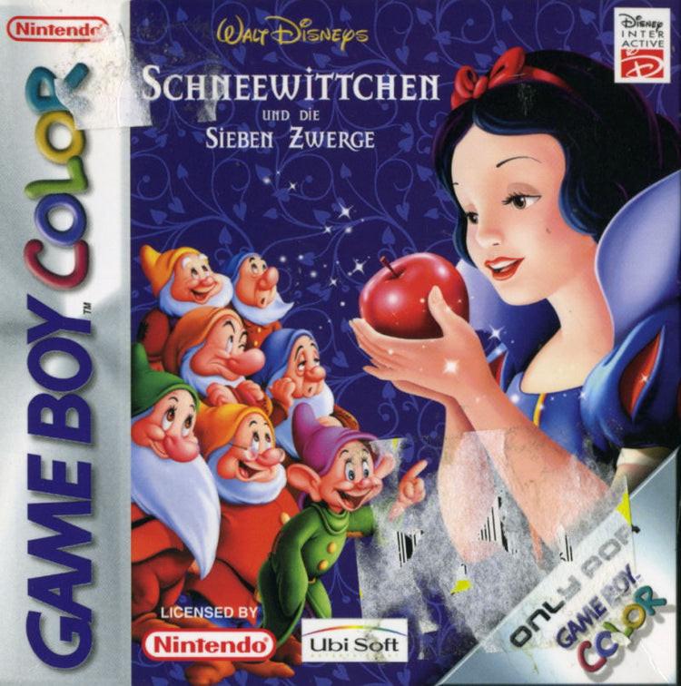 Snow White and the Seven Dwarfs - Gameboy Color Game