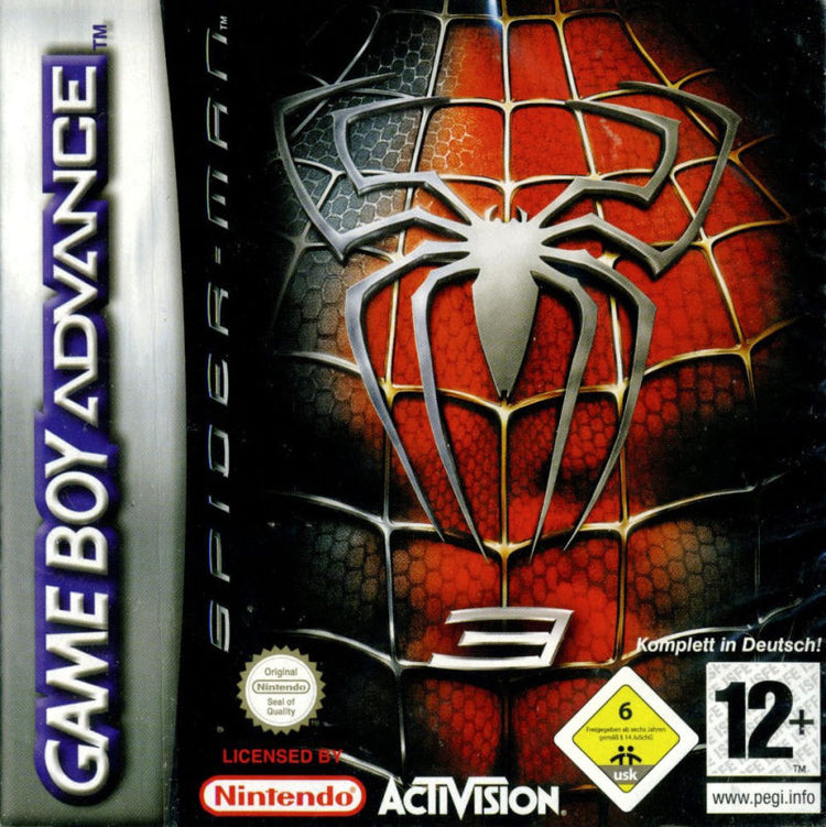 Spiderman 3 - GBA Game