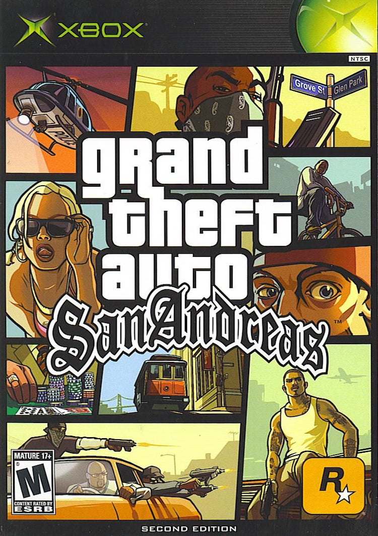 Grand Theft Auto San Andreas - Xbox Game