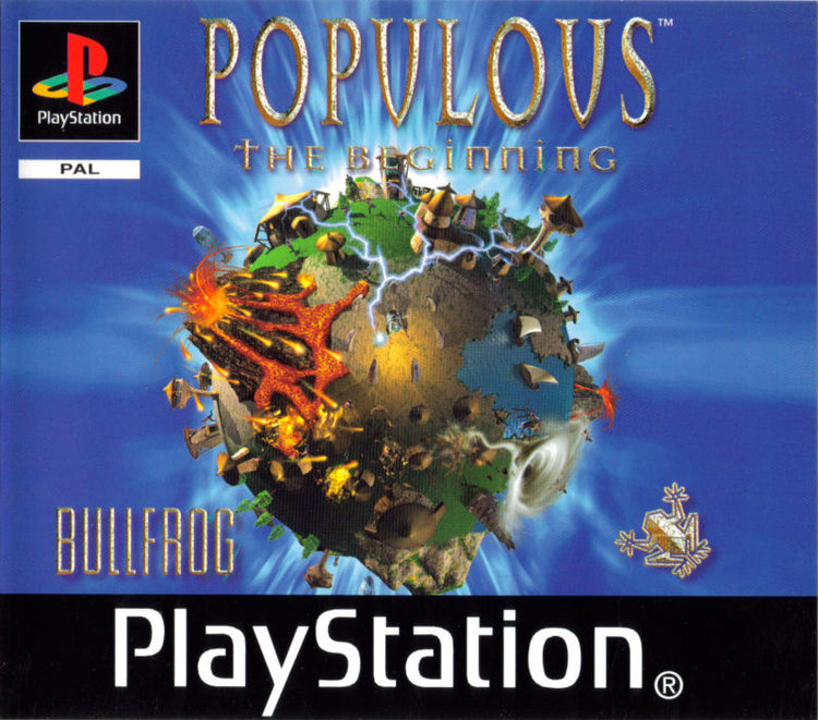Populous The Beginning - PS1 Game