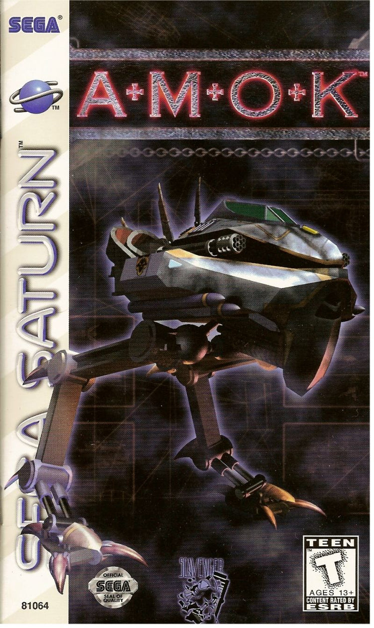 Amok - Sega Saturn Game