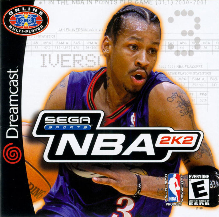 NBA 2K2 - Sega Dreamcast Game