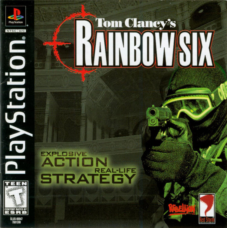 Rainbow Six - PS1 Game