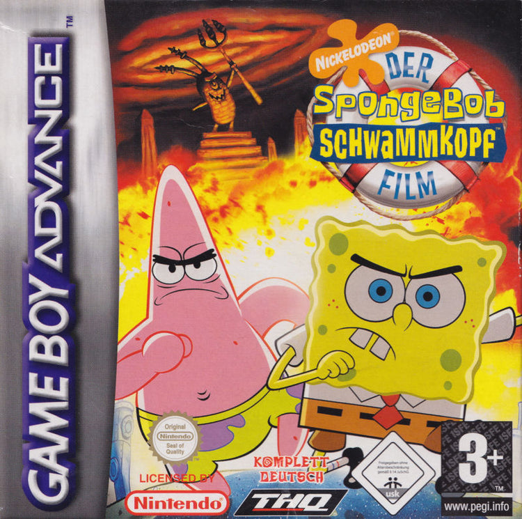 SpongeBob SquarePants The Movie - GBA Game