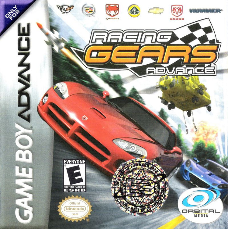 Racing Gears Advance - GBA Game