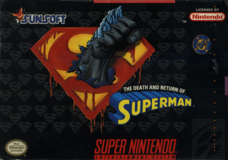 The Death and Return of Superman - SNES Game