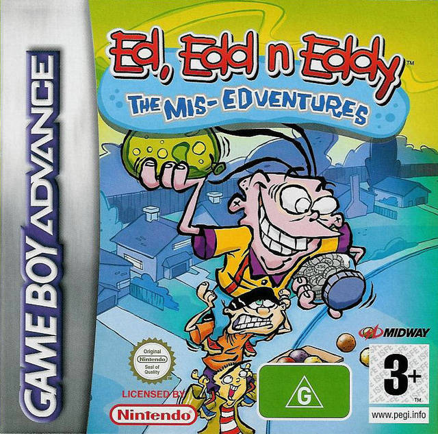 Ed Edd N Eddy Mis-Edventures - GBA Game