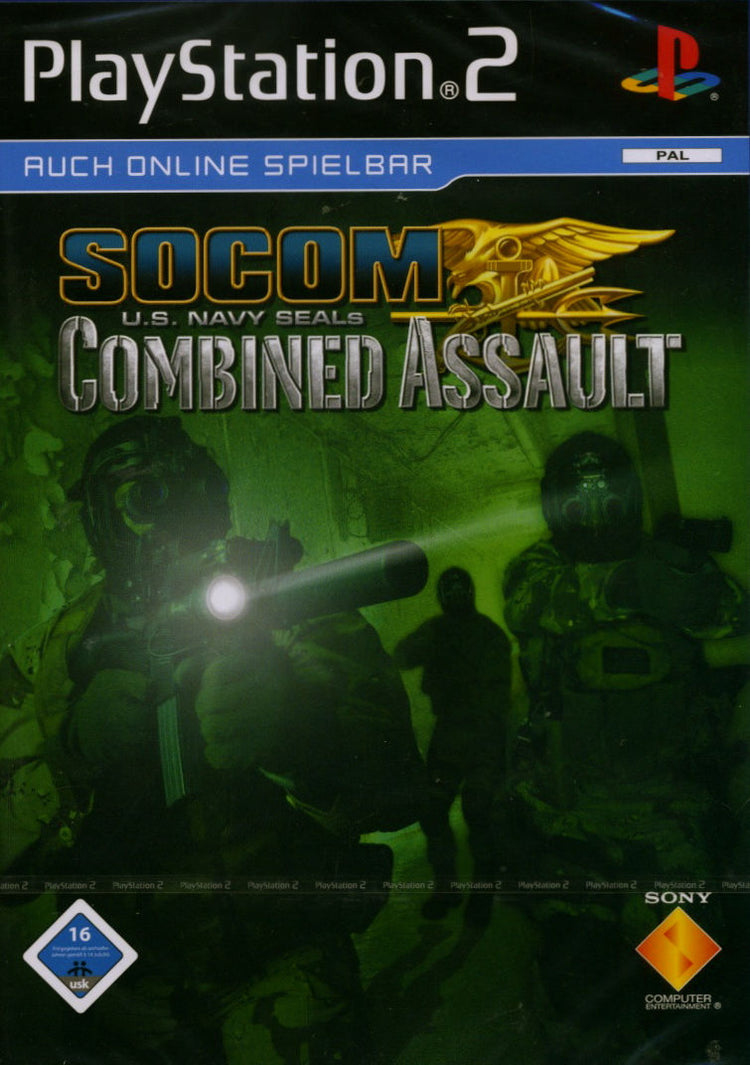 SOCOM US Navy Seals Combined Assault - PS2 Game