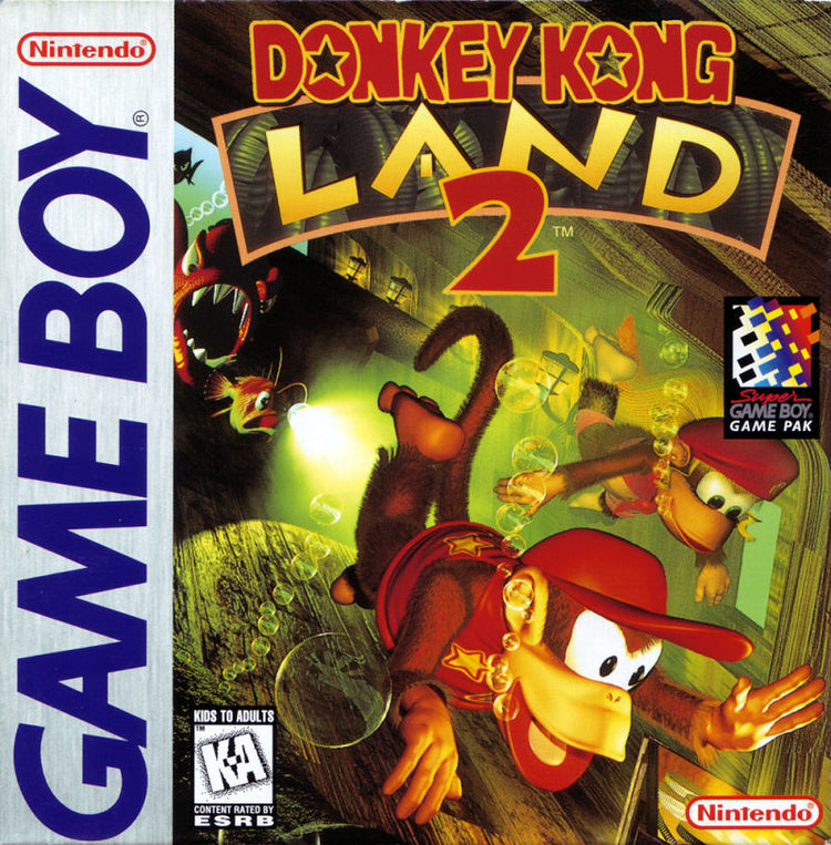 Donkey Kong Land 2 - Gameboy Game