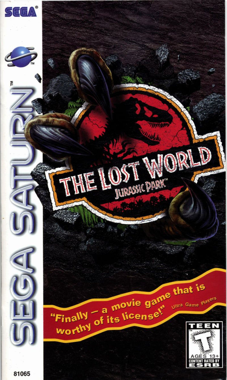 Lost World Jurassic Park - Sega Saturn Game