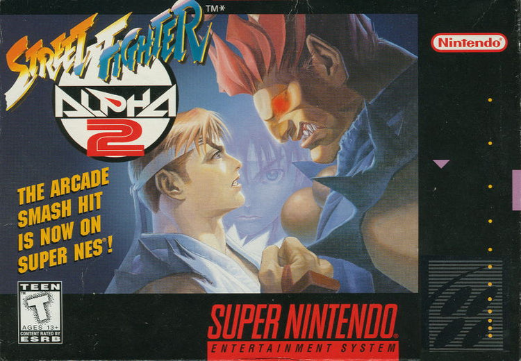 Street Fighter Alpha 2 - SNES Game