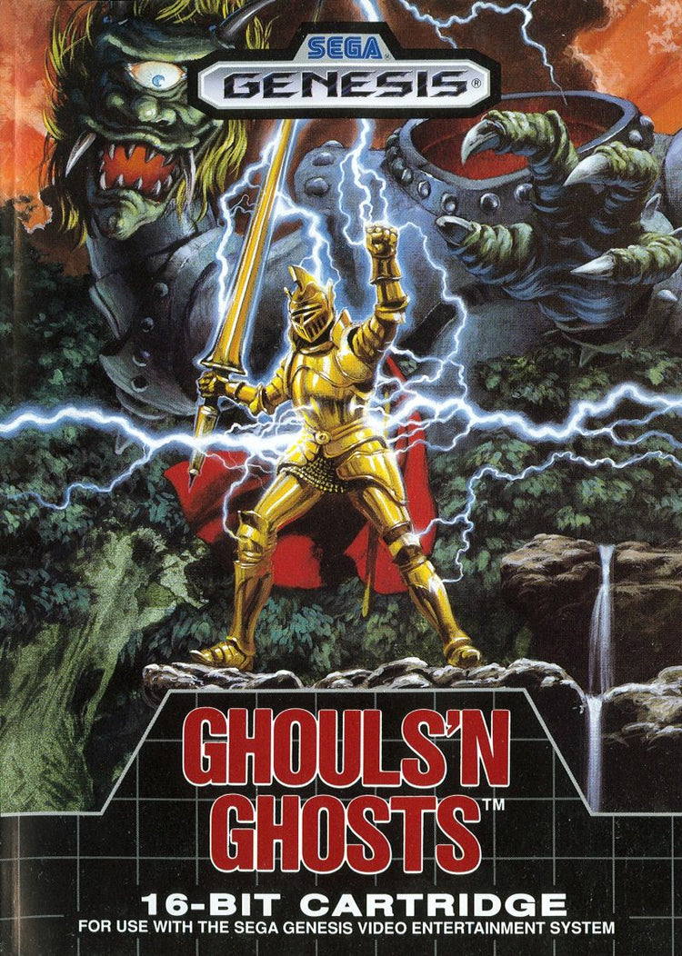 Ghouls 'N Ghosts - Sega Genesis Game