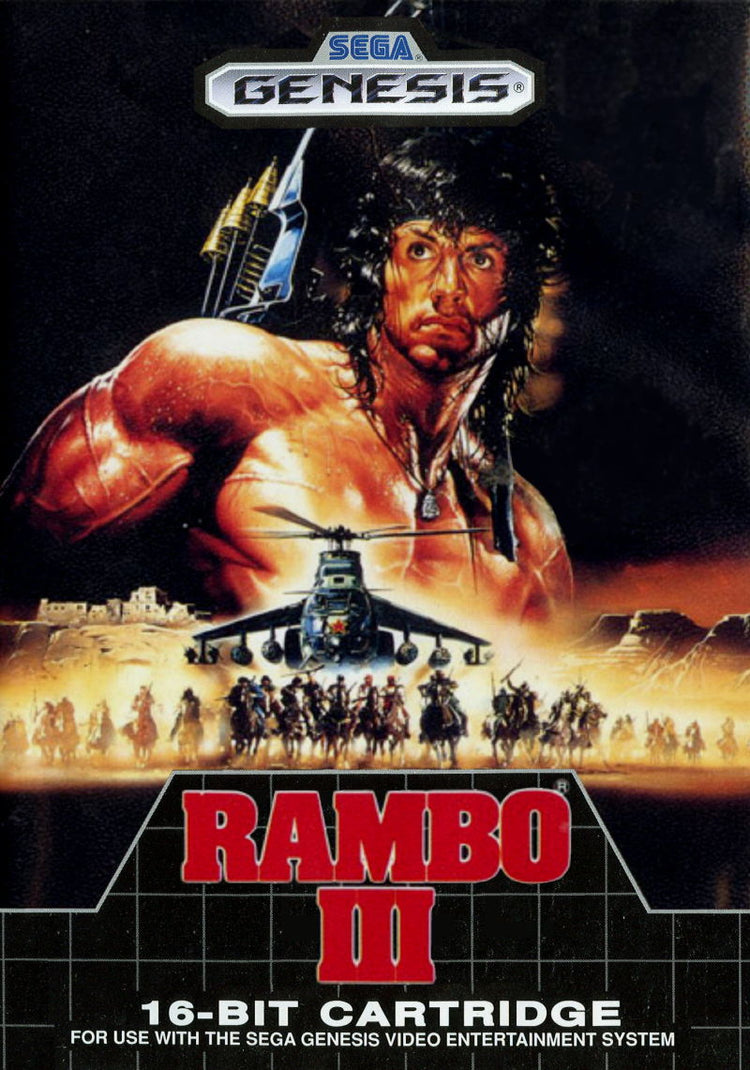 Rambo III - Sega Genesis Game